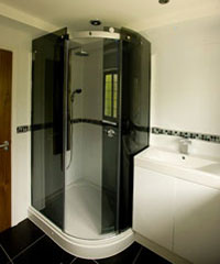 Shower in house in Essex