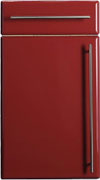 Newgloss Kitchen Door Red