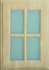 Satin Glass Kitchen Doors